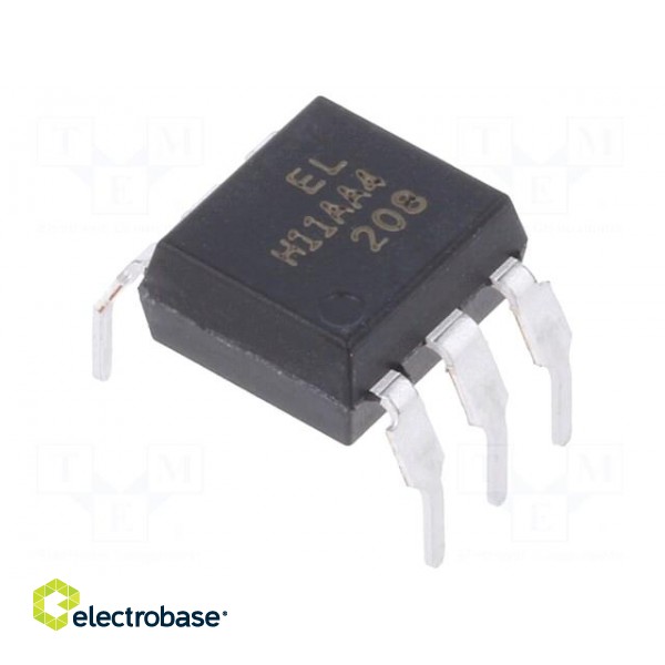 Optocoupler | THT | Ch: 1 | OUT: transistor | Uinsul: 5kV | Uce: 80V | DIP6