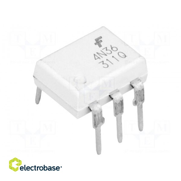 Optocoupler | THT | Channels: 1 | Out: transistor | Uinsul: 7.5kV | DIP6