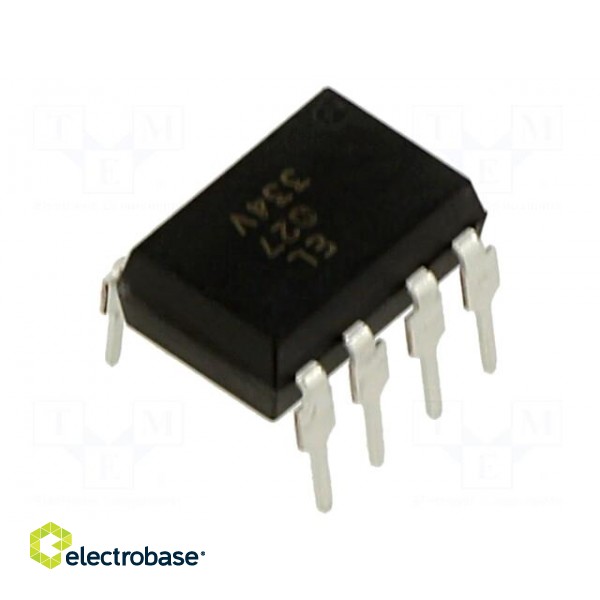 Optocoupler | THT | Ch: 2 | OUT: transistor | Uinsul: 5kV | Uce: 80V | DIP8