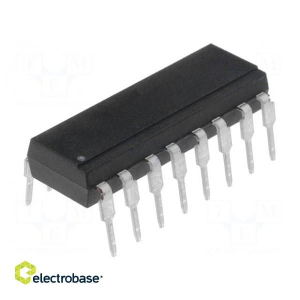 Optocoupler | THT | Ch: 4 | OUT: transistor | Uinsul: 5.3kV | Uce: 55V