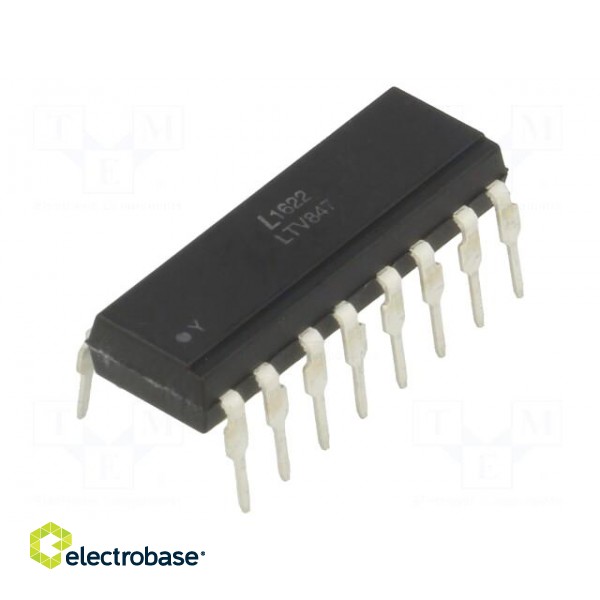 Optocoupler | THT | Channels: 4 | Out: transistor | Uinsul: 5kV | Uce: 35V