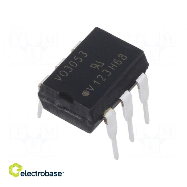 Optotriac | 1.5kV | triac | DIP6 | Ch: 1 | VO3053 | 2kV/μs