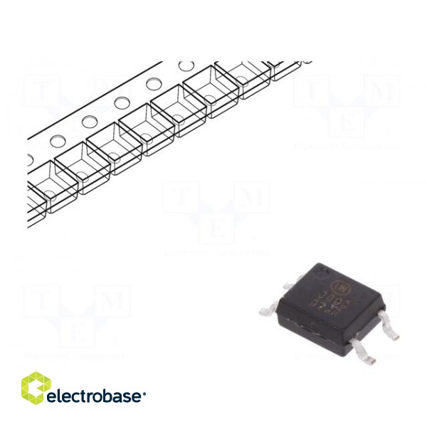 Optotriac | 3.75kV | triac | Mini-flat 4pin | Ch: 1 | FODM308x