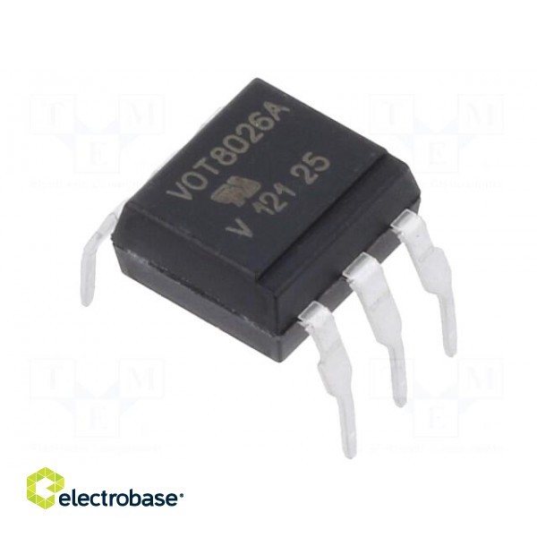 Optotriac | 5.3kV | triac,zero voltage crossing driver | Ch: 1