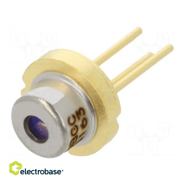 Diode: laser | 645÷660nm | 5mW | 9/28 | THT | 2.2÷2.5VDC | red фото 1