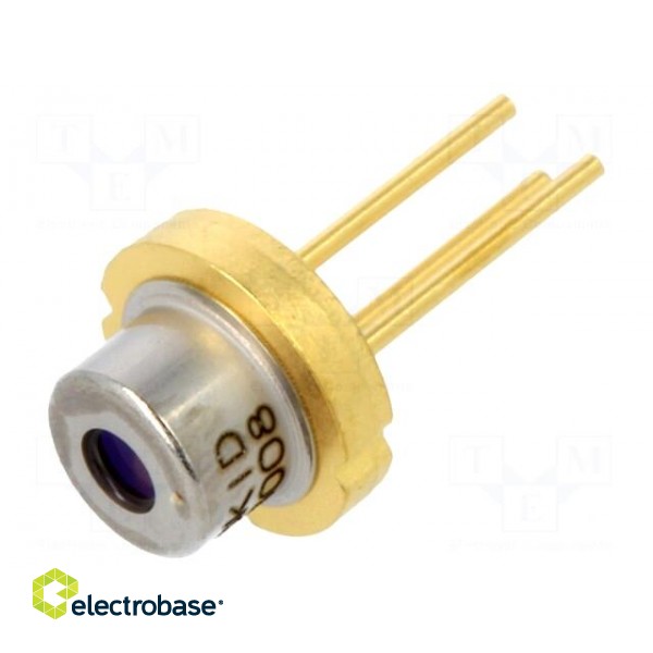 Diode: laser | 645-660nm | 7mW | 8/28 | Mounting: THT | 2.5÷6VDC image 1