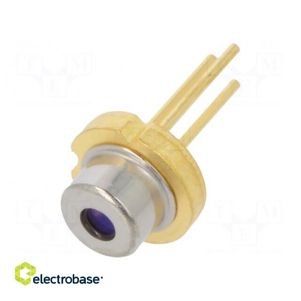 Diode: laser | 645-660nm | 7mW | 9/28 | Mounting: THT | 2.2÷2.5VDC image 1