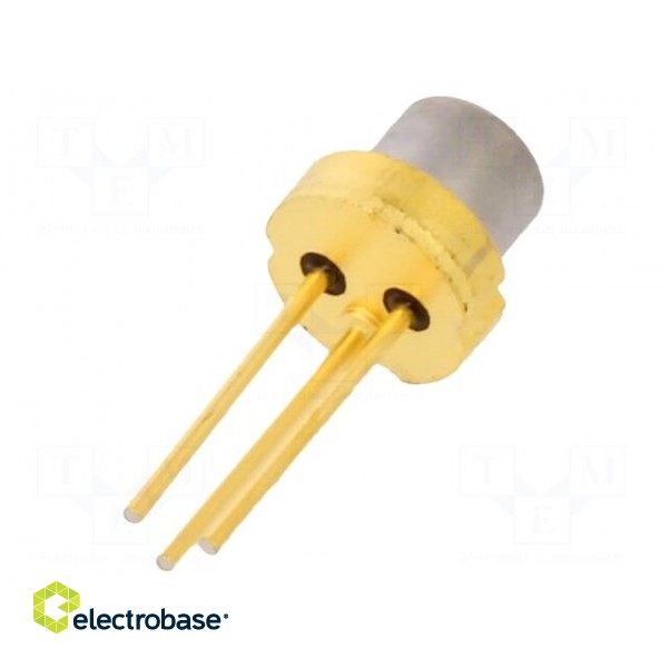 Diode: laser | 645÷660nm | 7mW | 9/28 | THT | 2.2÷2.5VDC | red image 2