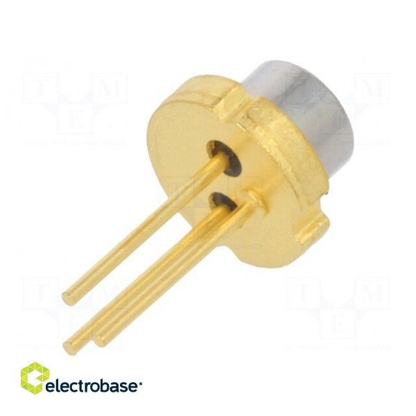 Diode: laser | 645-660nm | 7mW | 9/28 | Mounting: THT | 2.2÷2.5VDC фото 2