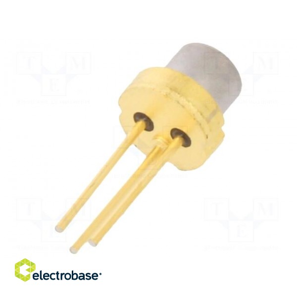 Diode: laser | 645÷660nm | 7mW | 9/28 | THT | 2.2÷2.5VDC | red image 3