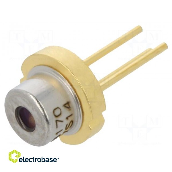 Diode: laser | 840-860nm | 50mW | 9/30 | Mounting: THT | 1.8÷2.4VDC image 1