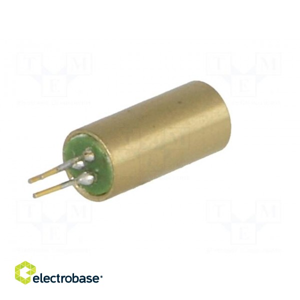 Module: laser | 1mW | red | dot | 645-660nm | 2.5÷3.3VDC | 15÷25mA paveikslėlis 6