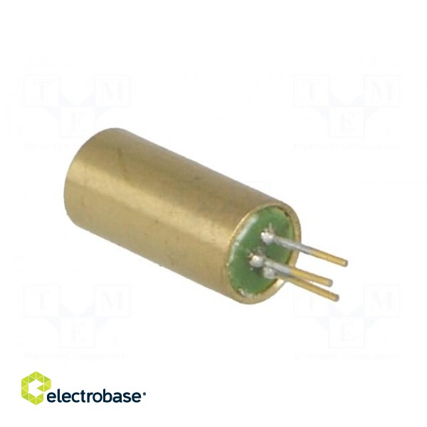 Module: laser | 1mW | red | dot | 645-660nm | 2.5÷3.3VDC | 15÷25mA paveikslėlis 4