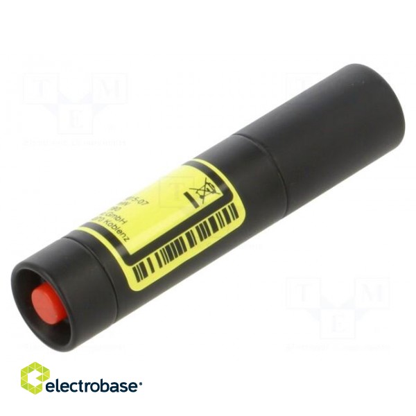 Module: laser | 5mW | red | line | 650nm | 3÷4.5VDC | 20mA | 90° paveikslėlis 2