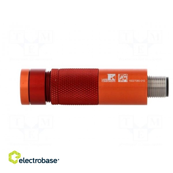 Module: laser | 7mW | red | line | 635nm | 4.5÷30VDC | 0÷200mA | HD Series image 3
