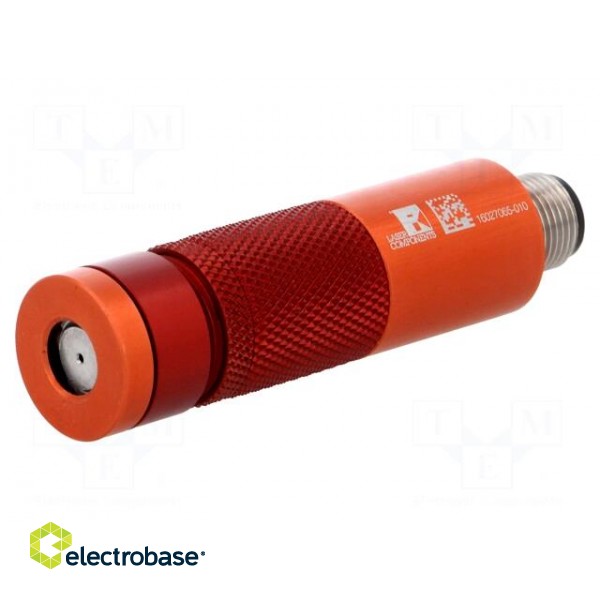 Module: laser | 7mW | red | line | 635nm | 4.5÷30VDC | 0÷200mA | HD Series image 1