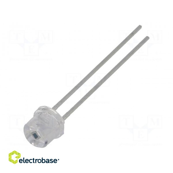 Photodiode | 5mm | 400-1100nm | 150° | Mounting: THT | 150mW