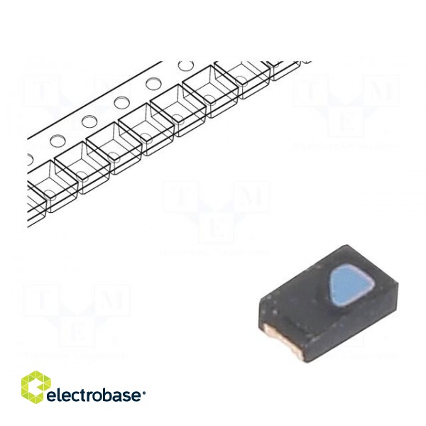 PIN photodiode | 0805 | SMD | 910nm | 550÷1040nm | 55° | flat