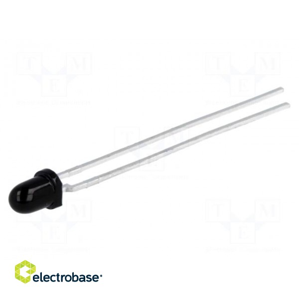 Phototransistor | 3mm | λp max: 900nm | 35V | 12° | λd: 730÷1120nm | 165mW