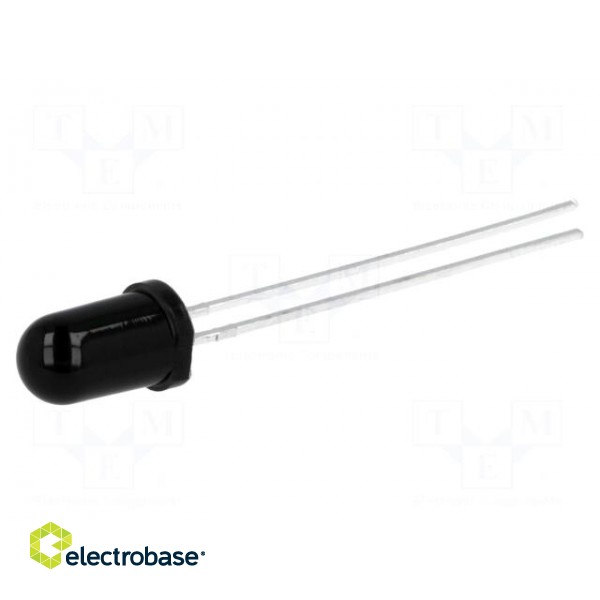 Phototransistor | 5mm | λp max: 870nm | 70V | 10° | λd: 740-1080nm | 200mW