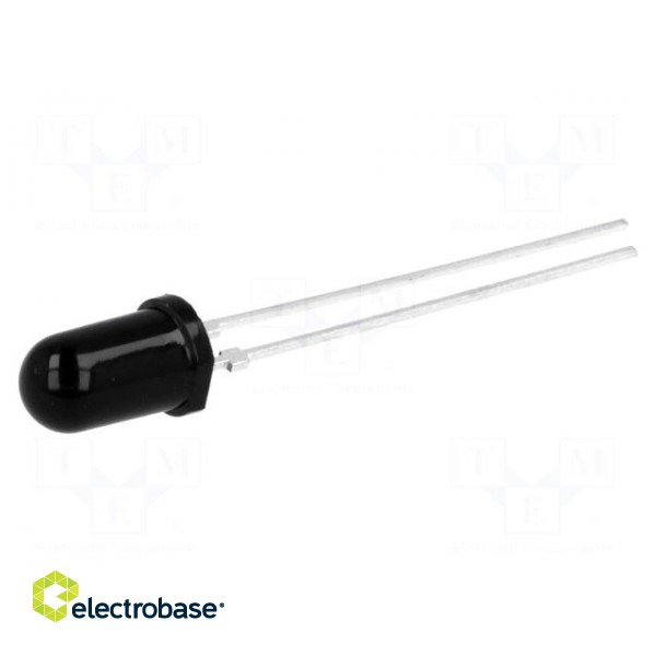 Phototransistor | 5mm | λp max: 880nm | 35V | 25° | λd: 730-1120nm | 200mW