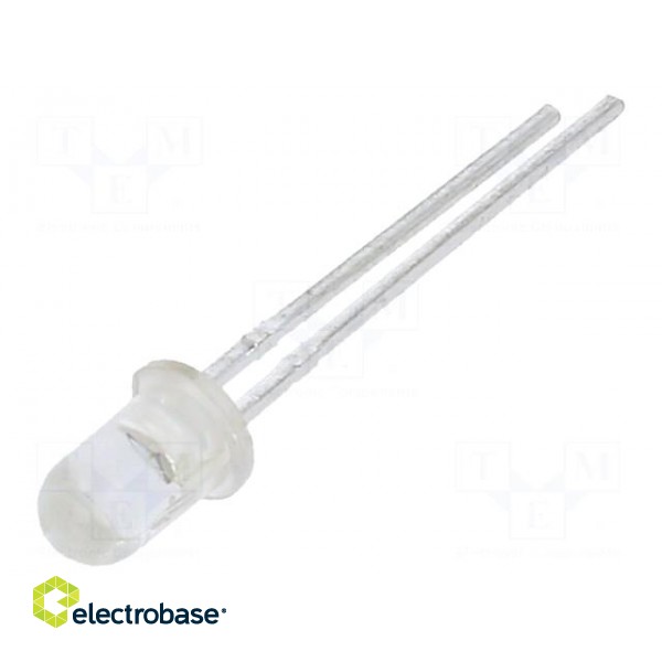 Phototransistor | T1 | 3mm | 30V | 20° | Front: convex | 70mW | t(on): 15us