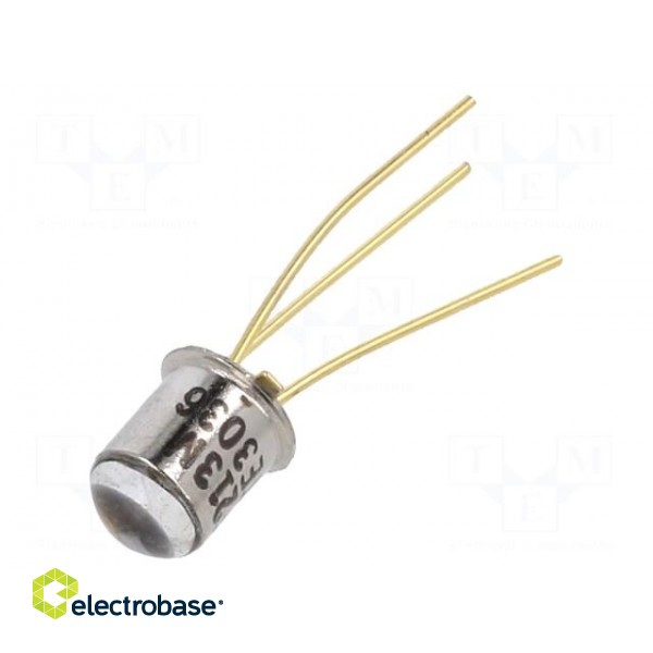 Phototransistor | TO18 | 4.69mm | 50V | Front: convex | 250mW