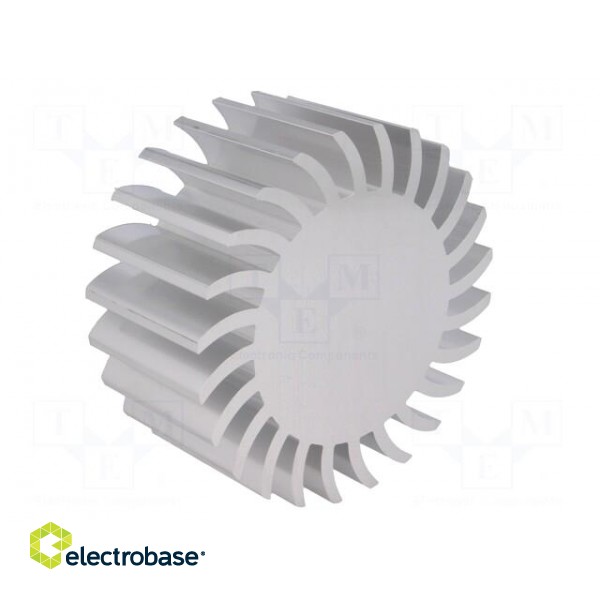 Heatsink | LED | Ø: 105mm | H: 50mm paveikslėlis 2