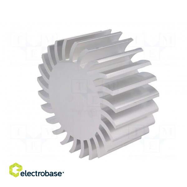 Heatsink | LED | Ø: 105mm | H: 50mm paveikslėlis 8