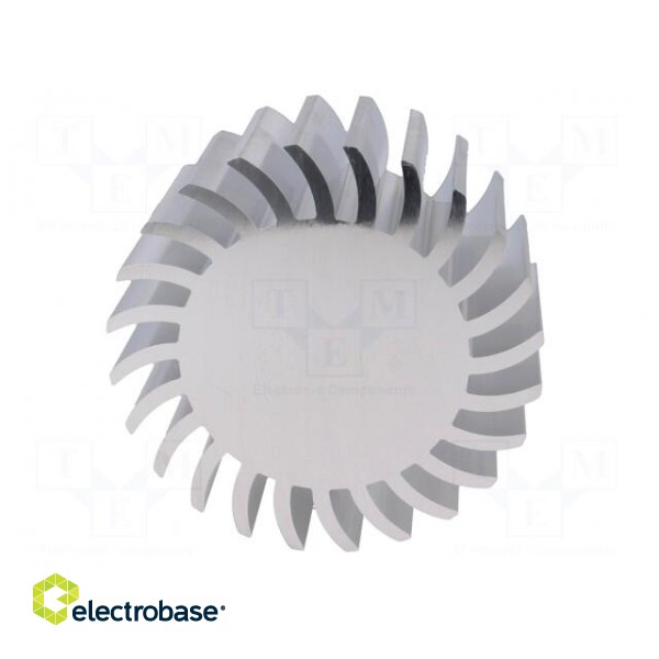 Heatsink | LED | Ø: 105mm | H: 50mm paveikslėlis 3