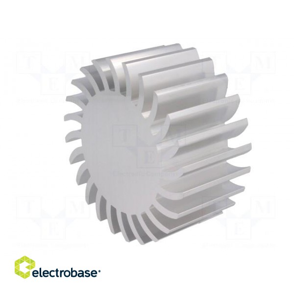 Heatsink | LED | Ø: 105mm | H: 50mm paveikslėlis 4