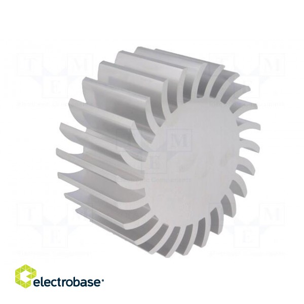 Heatsink | LED | Ø: 105mm | H: 50mm paveikslėlis 6