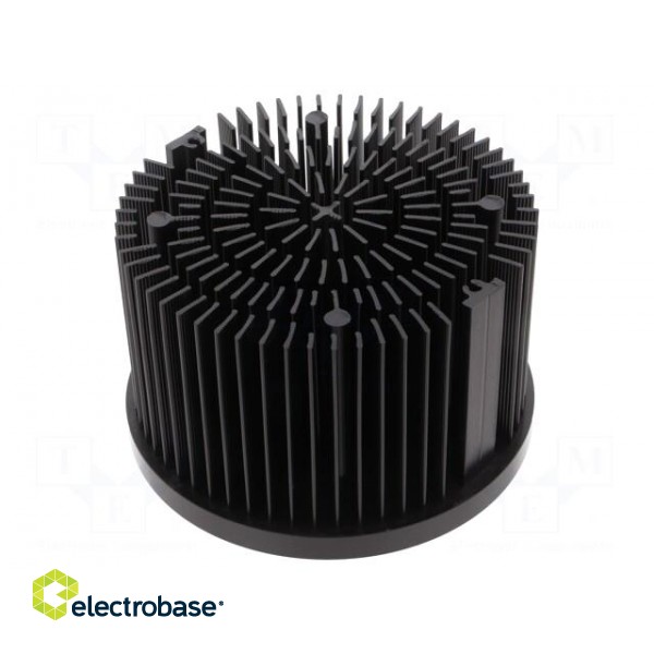 Heatsink | Ø: 130mm | H: 80mm | 0.83K/W | Shape: round paveikslėlis 1