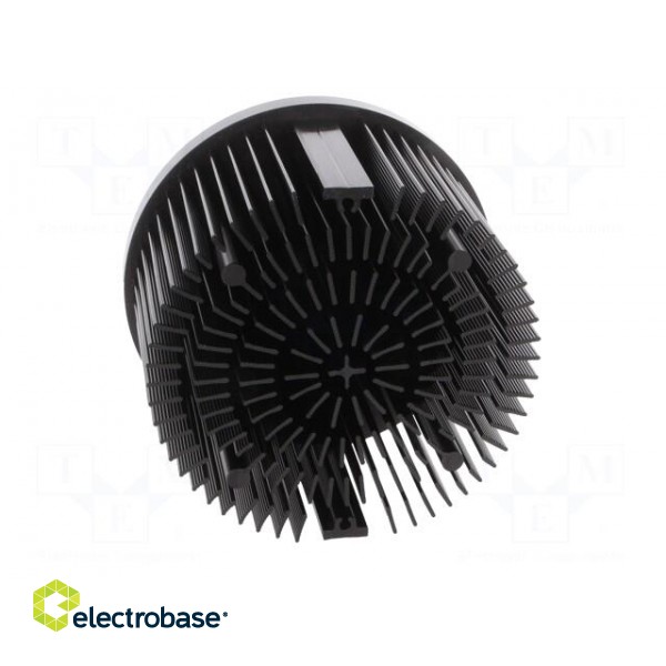 Heatsink | Ø: 130mm | H: 80mm | 0.83K/W | Shape: round paveikslėlis 9