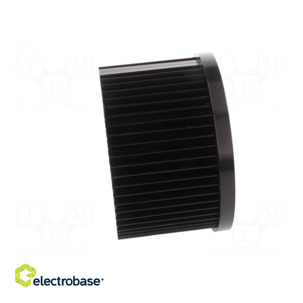 Heatsink | Ø: 130mm | H: 80mm | 0.83K/W | Shape: round paveikslėlis 3