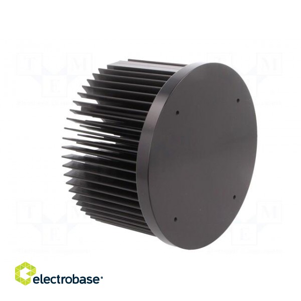 Heatsink | Ø: 130mm | H: 80mm | 0.83K/W | Shape: round paveikslėlis 4