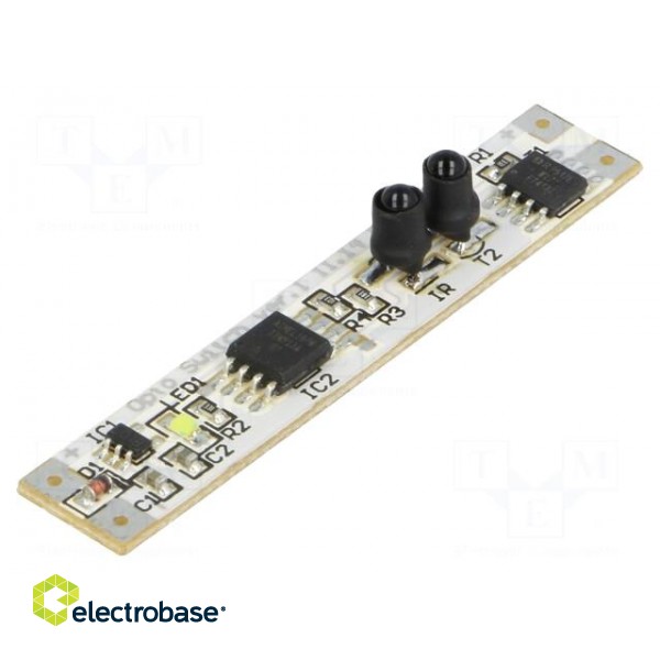 Dimmer | 54x10x1mm | -20÷40°C | IP20 | Leads: for soldering image 1