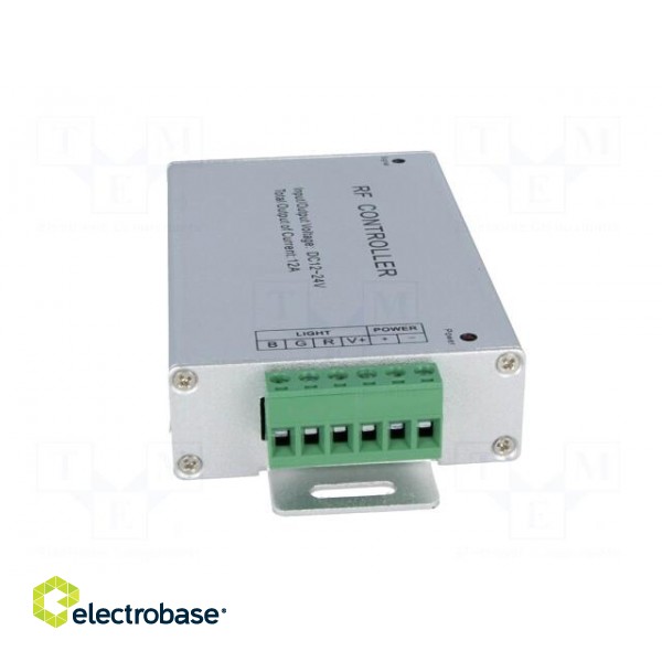 LED controller | Channels: 3 | 12A | Uout: 12/24VDC | Usup: 12/24VDC paveikslėlis 5