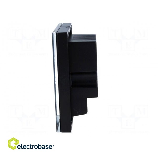 LED controller | Channels: 3 | 12A | 86x86x36mm | black | Uout: 12/24VDC image 5