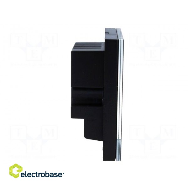 LED controller | Channels: 3 | 12A | 86x86x36mm | black | Uout: 12/24VDC paveikslėlis 9