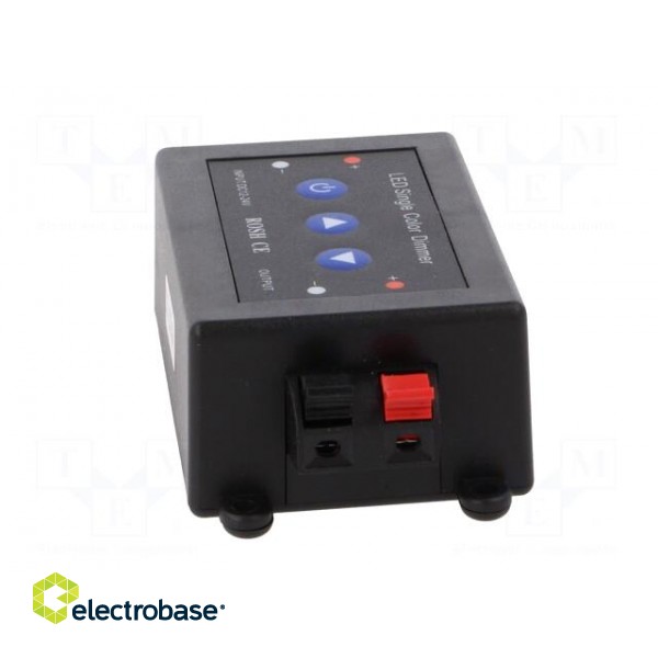 LED controller | dimming function | Ch: 1 | 8A | black | -20÷40°C image 5