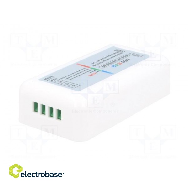 LED controller | RGB lighting control | Ch: 3 | 12A | white | -20÷40°C image 7