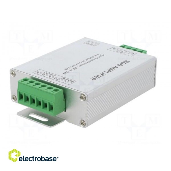 RGB amplifier | RGB lighting control | Ch: 3 | 12A | Usup: 12VDC,24VDC paveikslėlis 6