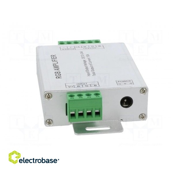 RGB amplifier | RGB lighting control | Ch: 3 | 12A | Usup: 12VDC,24VDC image 9