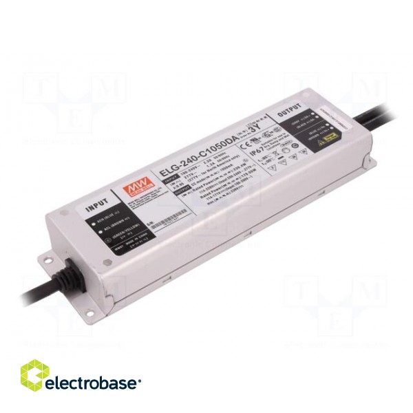 Power supply: switched-mode | Communication: DALI | LED | 239.4W