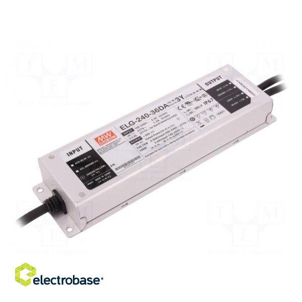 Power supply: switched-mode | Communication: DALI | LED | 239.76W