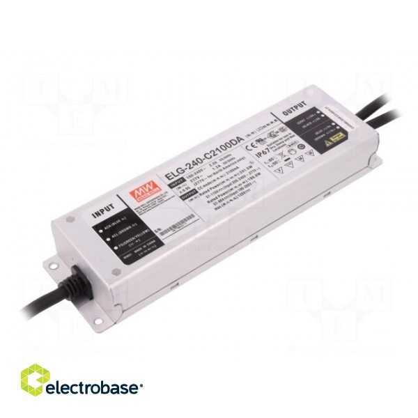 Power supply: switched-mode | Communication: DALI | LED | 241.5W