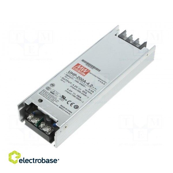 Power supply: switched-mode | for LED sign panels | 168W | 4.2VDC