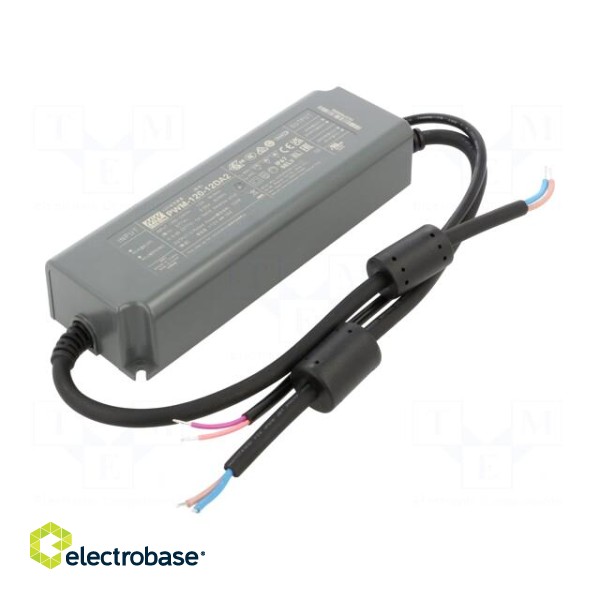 Power supply: switched-mode | for LED strips | 120W | 12VDC | 10A