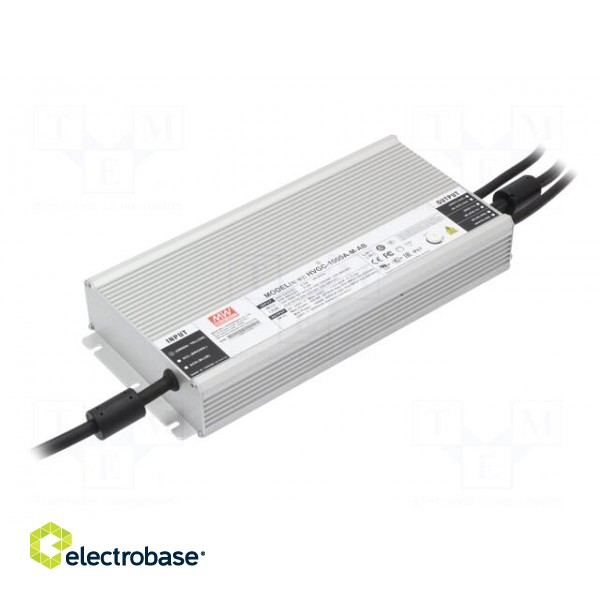 Power supply: switched-mode | LED | 1008W | 95÷240VDC | 2100÷5250mA